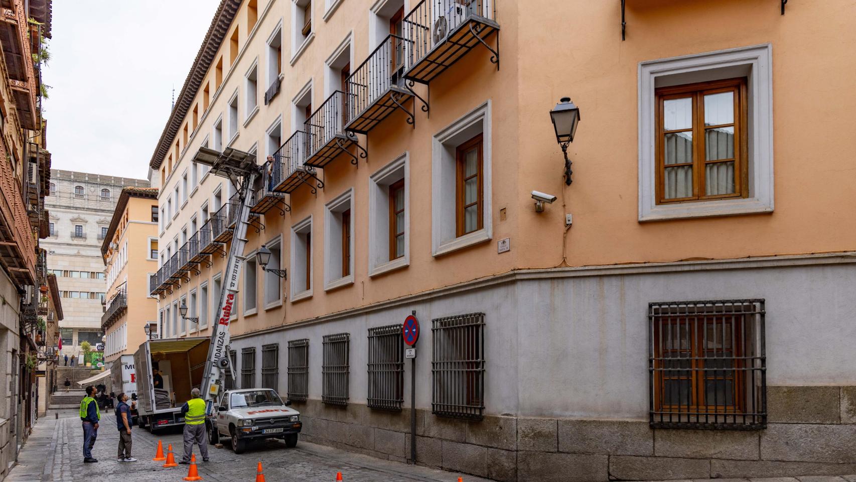 Lo trabajos de mudanza están a punto de concluir y el edificio de la Delegación del Gobierno quedará completamente vacío este jueves.