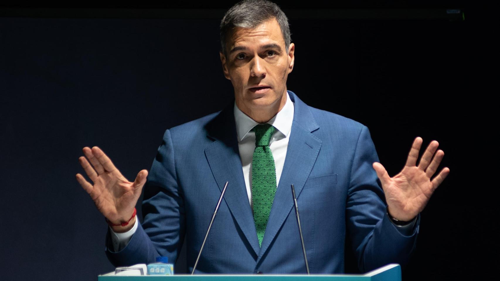 El presidente del Gobierno, Pedro Sánchez