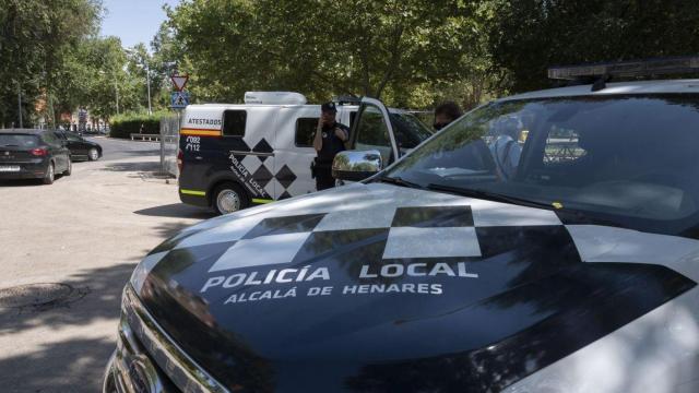 Una patrulla de Policía de Alcalá de Henares.