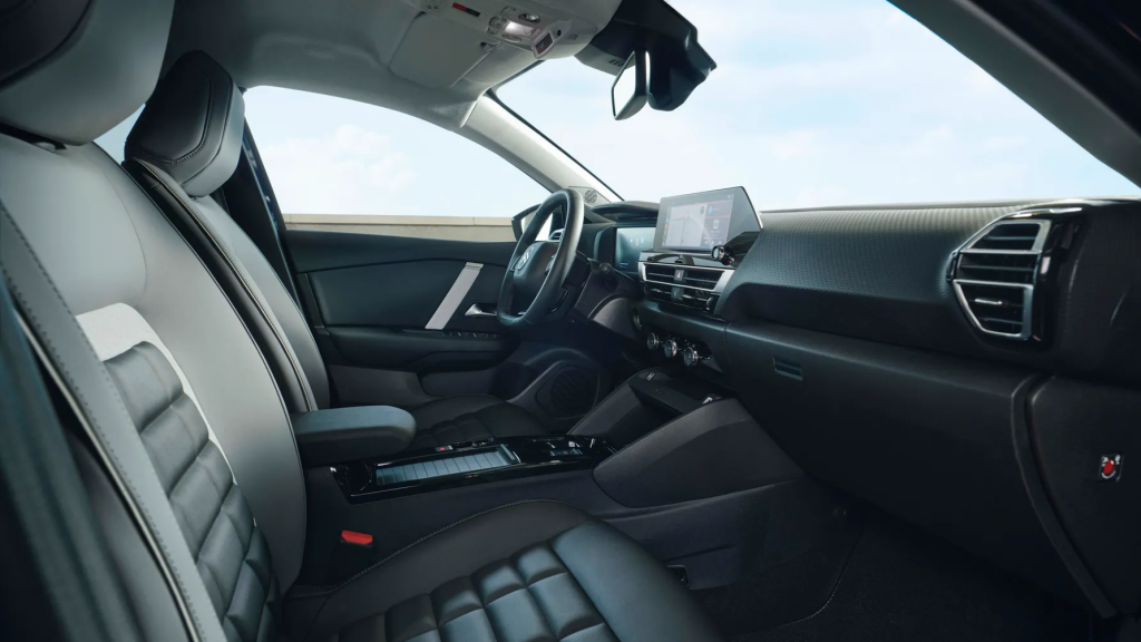 Citroen C4 interior.