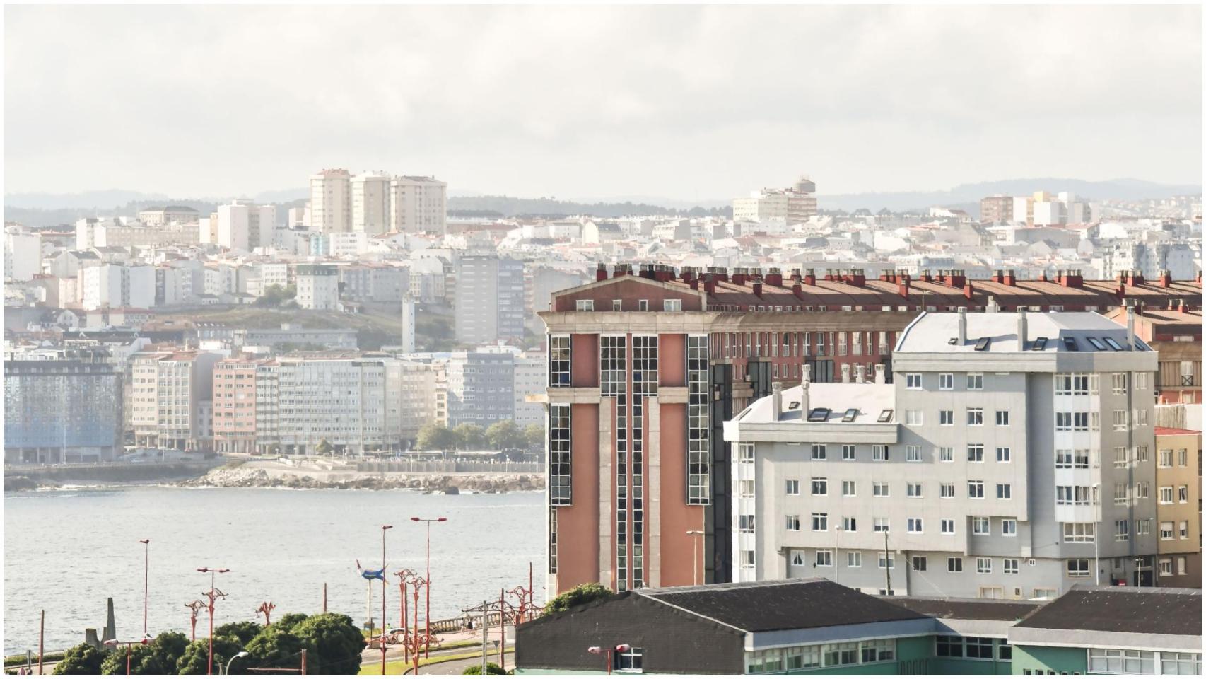 Vista de A Coruña