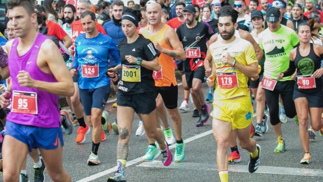 Imagen de archivo de la LA21 Media Maratón de Vigo