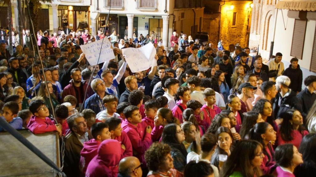 La plaza de Alba estaba llena