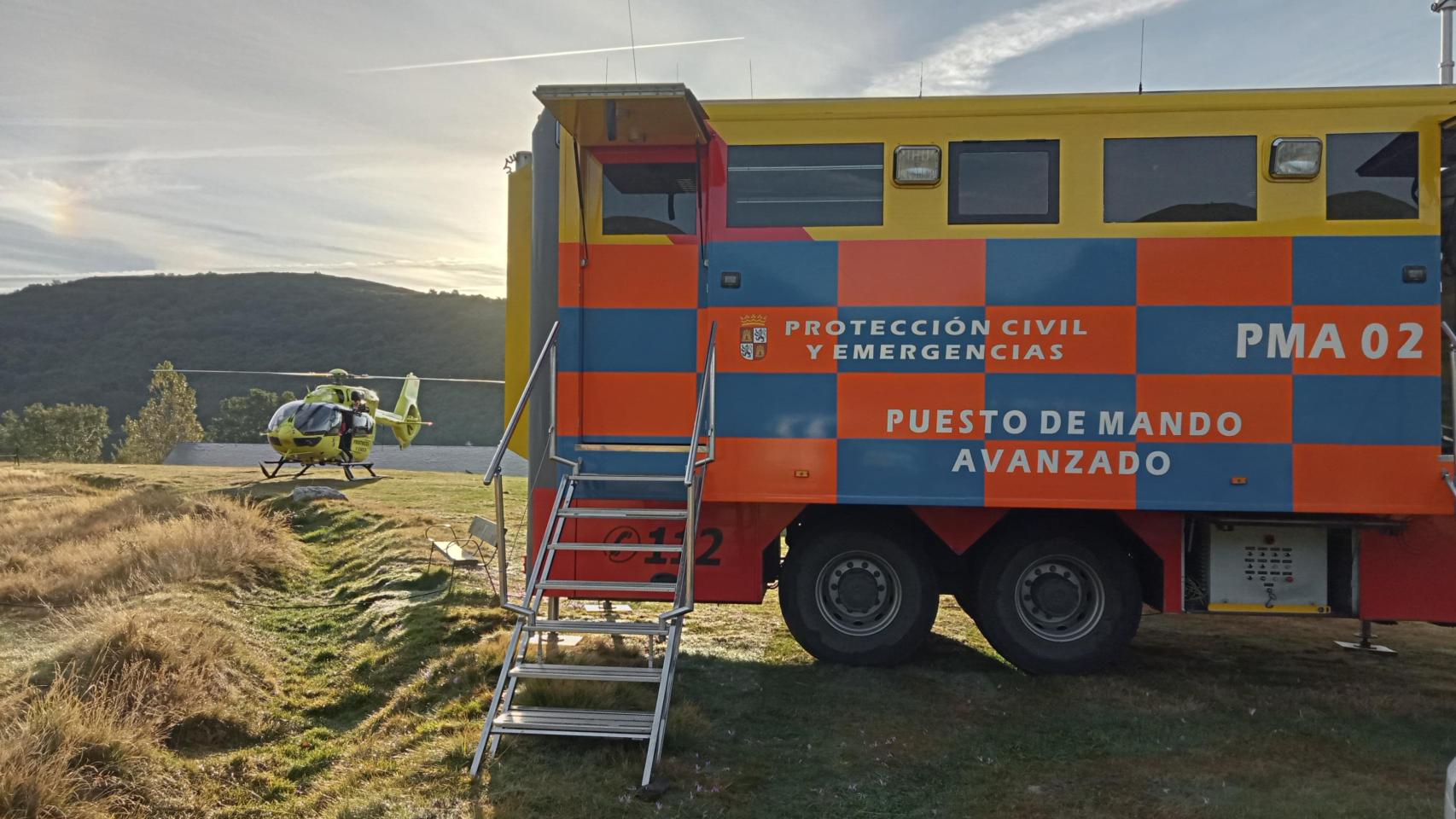 El dispositivo de búsqueda del hombre de 50 años en un pueblo de Burgos