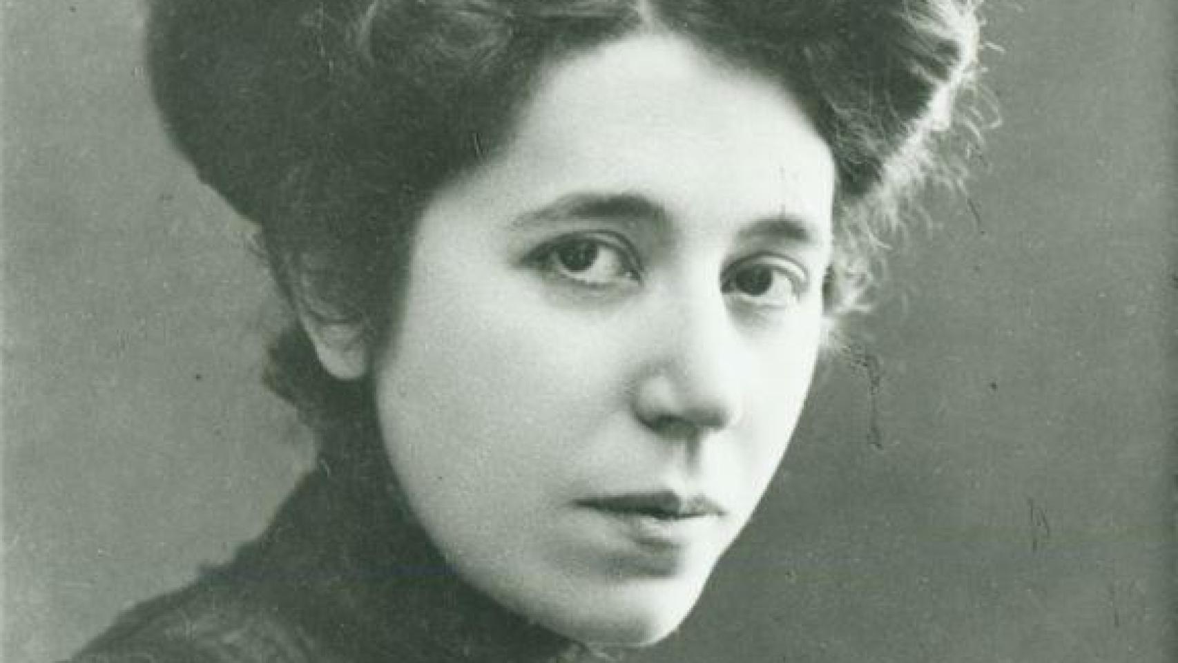 María Lejárraga. Foto: Red de Bibliotecas de los Archivos Estatales