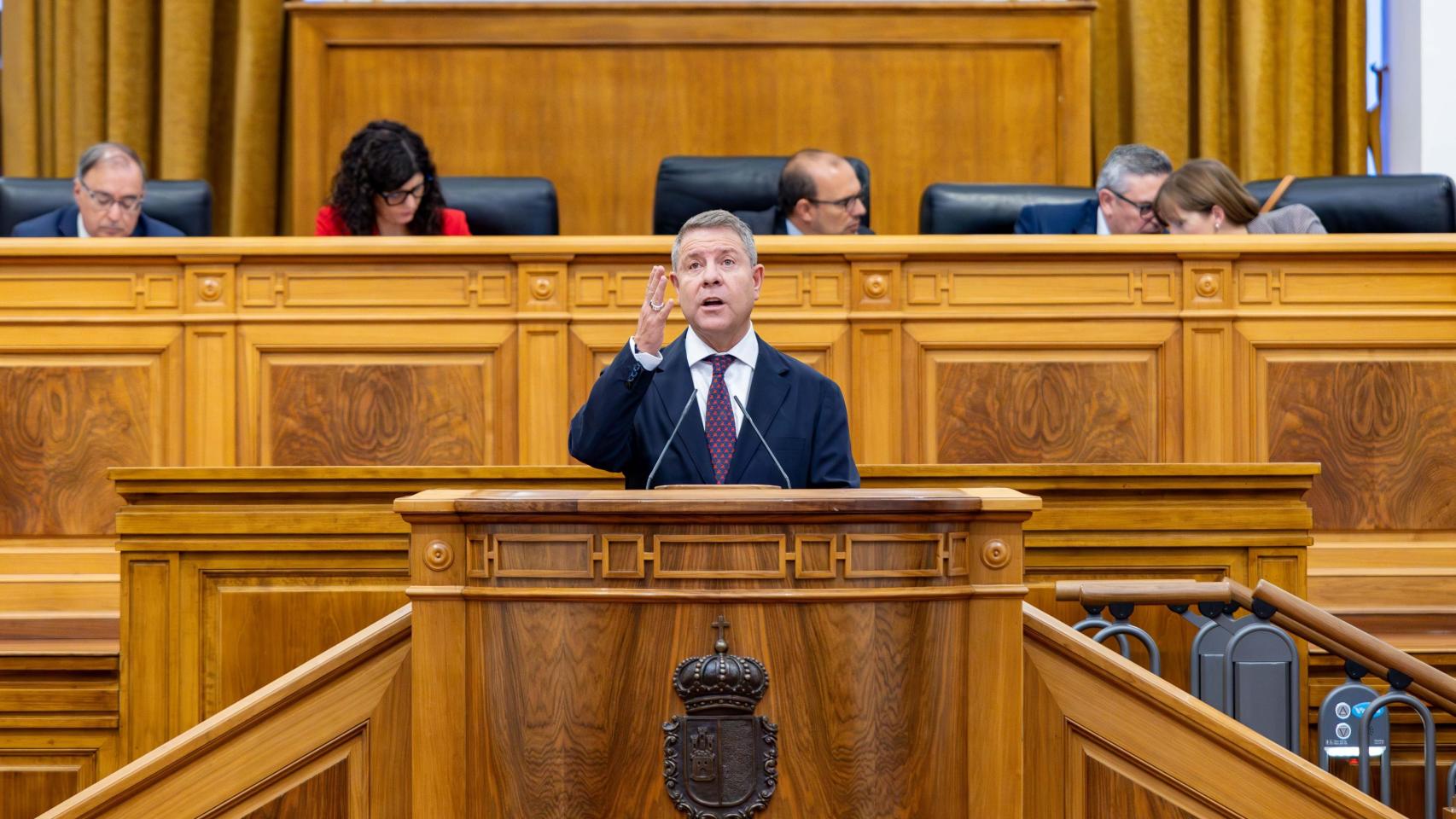 Emiliano García-Page, presidente de Castilla-La Mancha