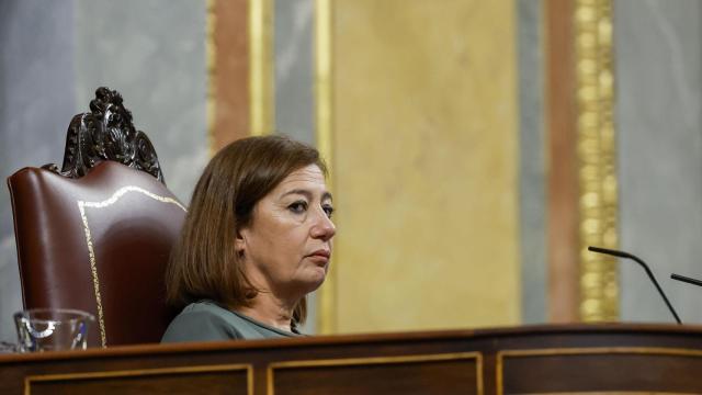 La presidenta del Congreso, Francina Armengol, este martes.