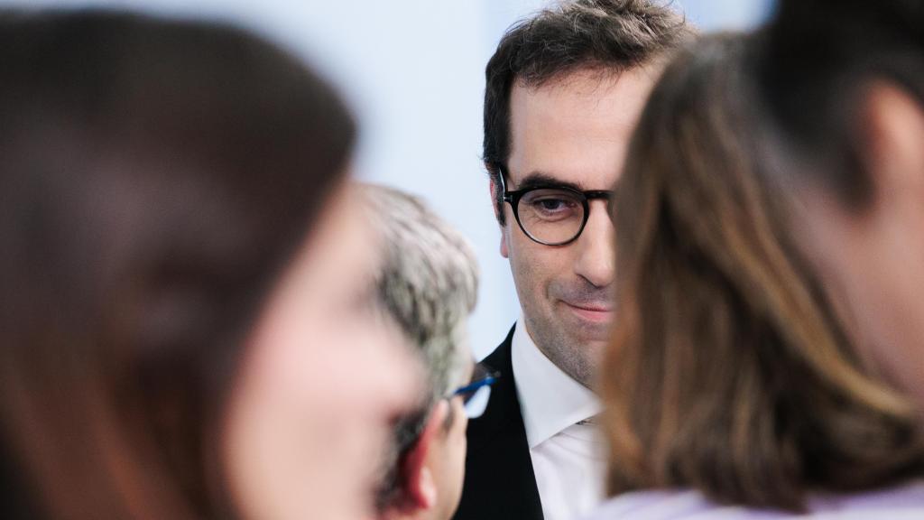 Carlos Cuerpo, en la rueda de prensa posterior al Consejo de Ministros.