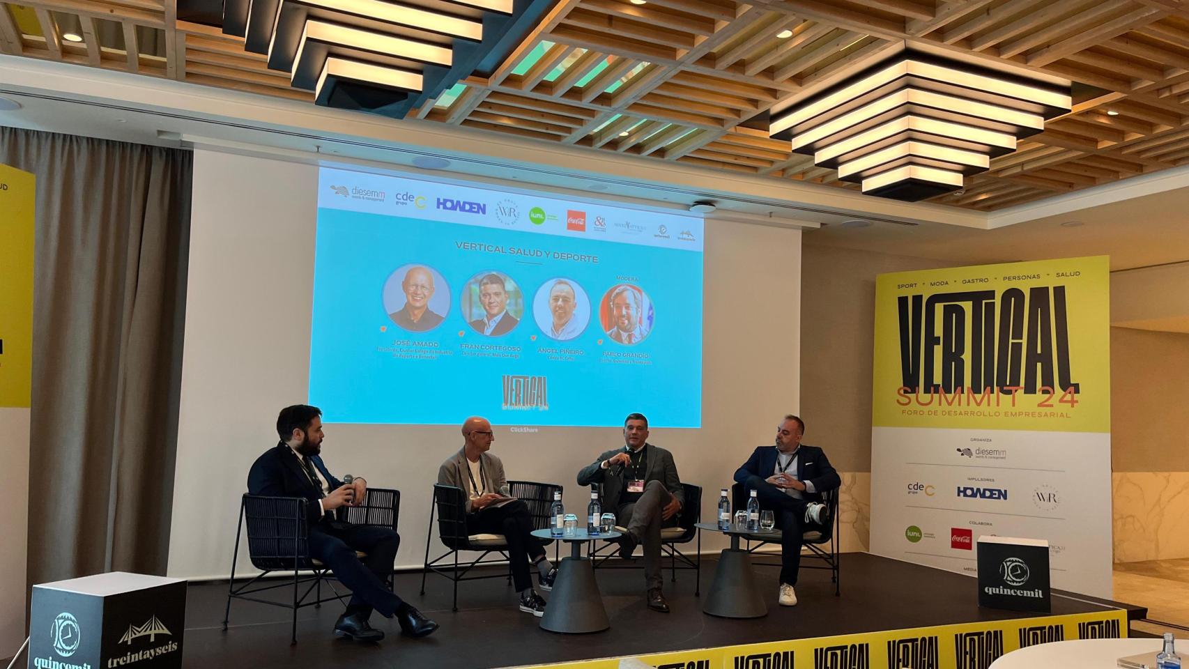 Mesa Vertical Salud y Deporte en Vertical Summit 2024