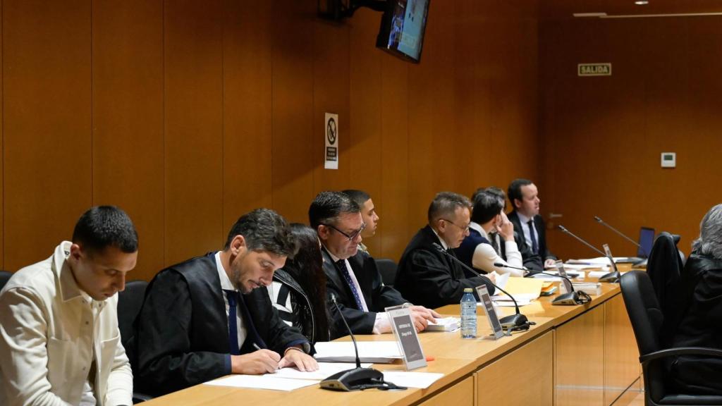 Acusados en la Audiencia Provincial de A Coruña.