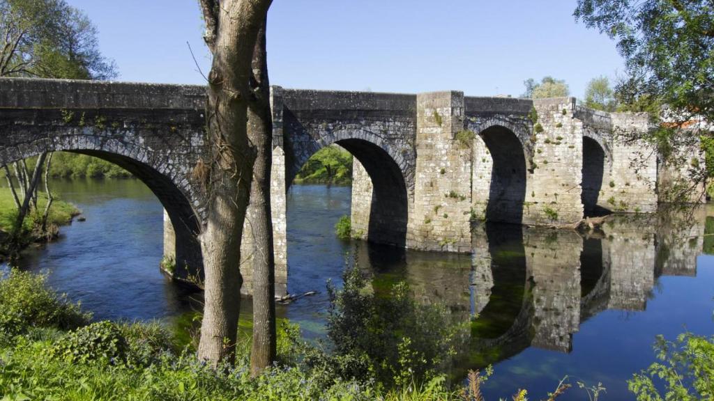 Puente medieval de Pontevea.