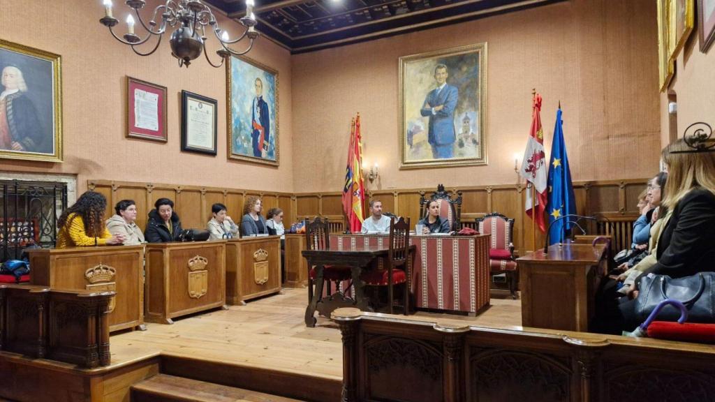 Reunión en el Ayuntamiento de Ciudad Rodrigo