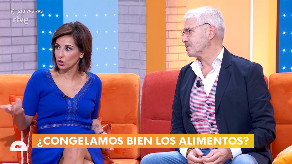 Adela González y Agustín Bravo, en 'Extra Mañaneros'