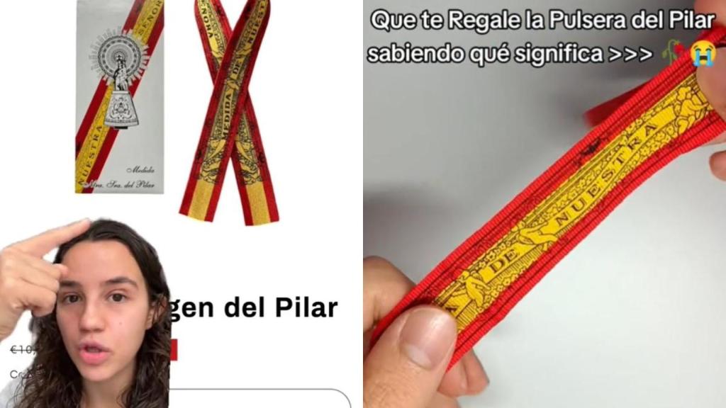 Una influencer de Zaragoza denuncia la reventa de la cinta del Pilar por 10 euros: ¿Se puede ser más sinvergüenza?