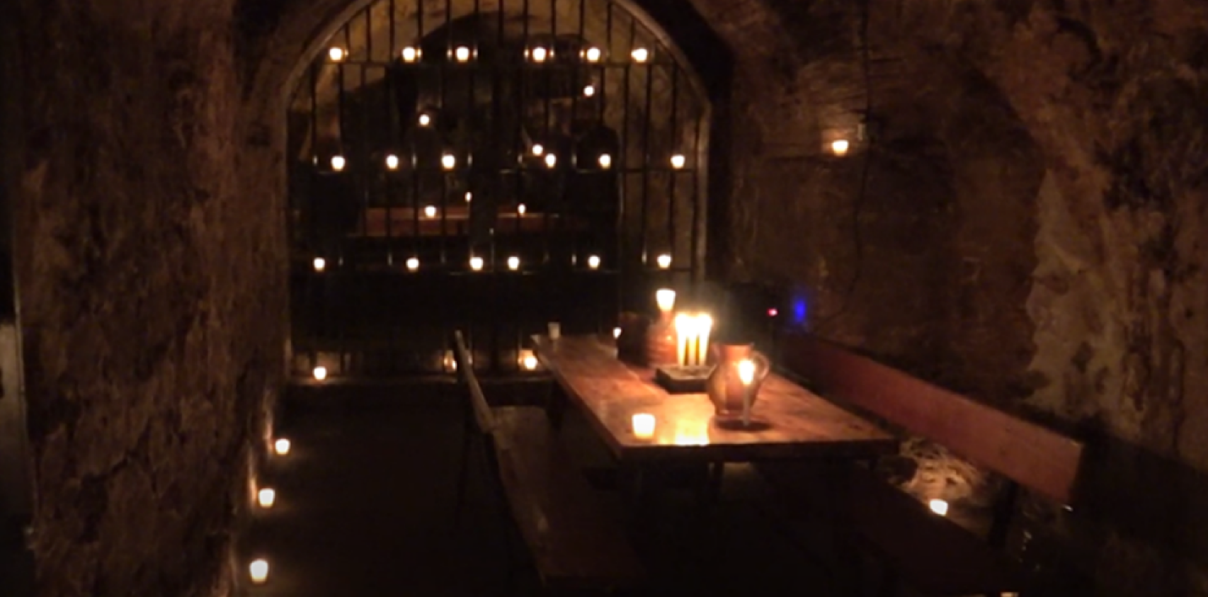 Imagen de una edición anterior de la noche de velas en Aranda de Duero