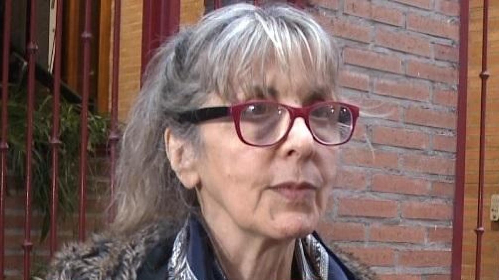 Roxana Berco, hijastra de Mayra Gómez Kemp, tras llegar a Madrid.