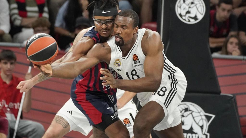 Serge Ibaka, contra el Baskonia