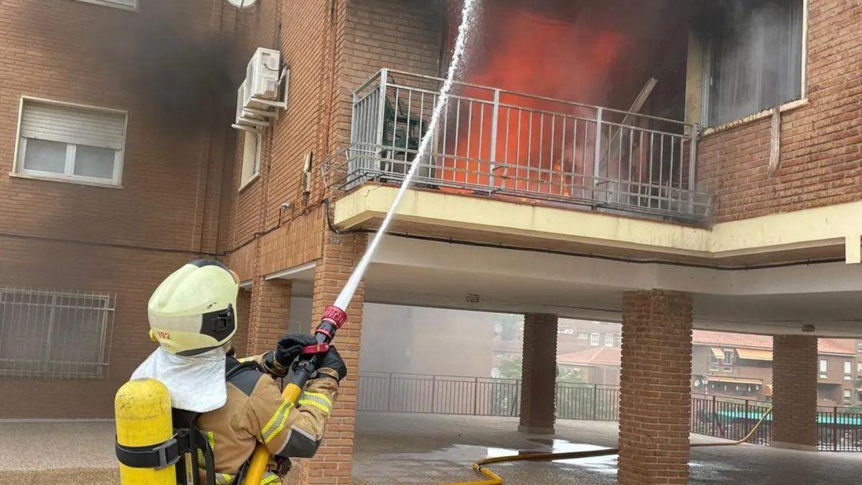 Imagen de archivo. Foto: bomberos del Ayuntamiento de Toledo.