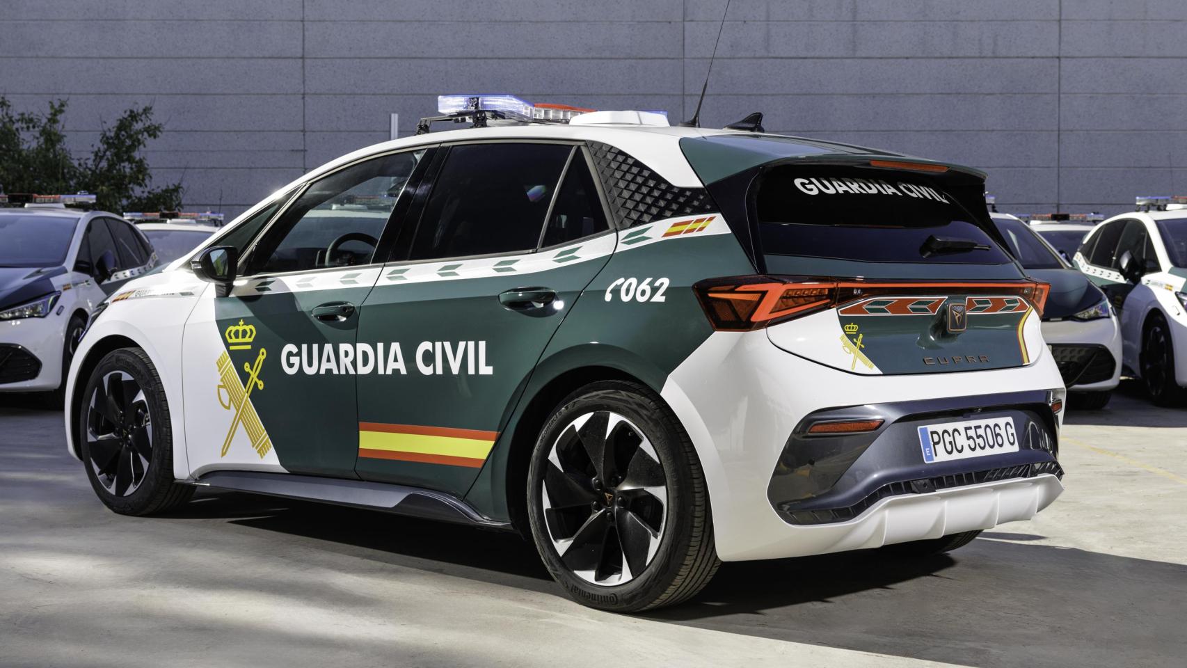 La Guardia Civil ha adquirido un total de 84 unidades del Cupra Born.