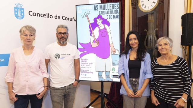 Presentación de las jornadas As mulleres gardiás da ría e do mar