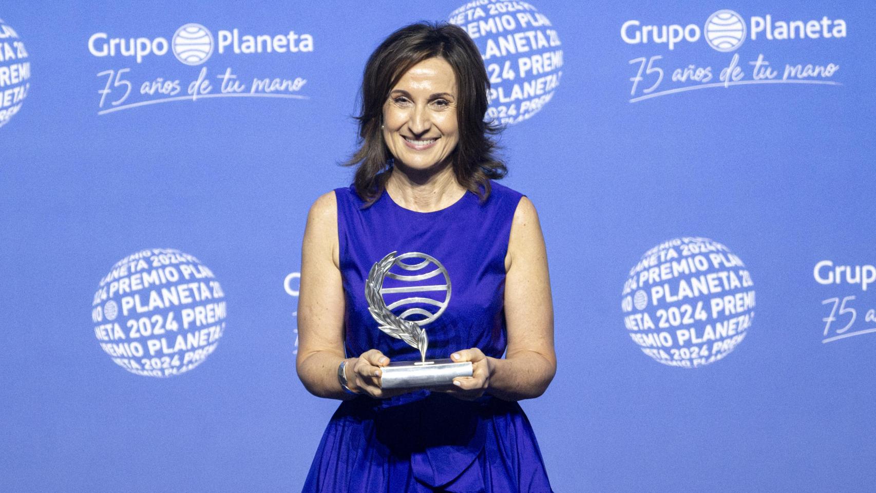 La ganadora del Premio Planeta, Paloma Sánchez-Garnica.