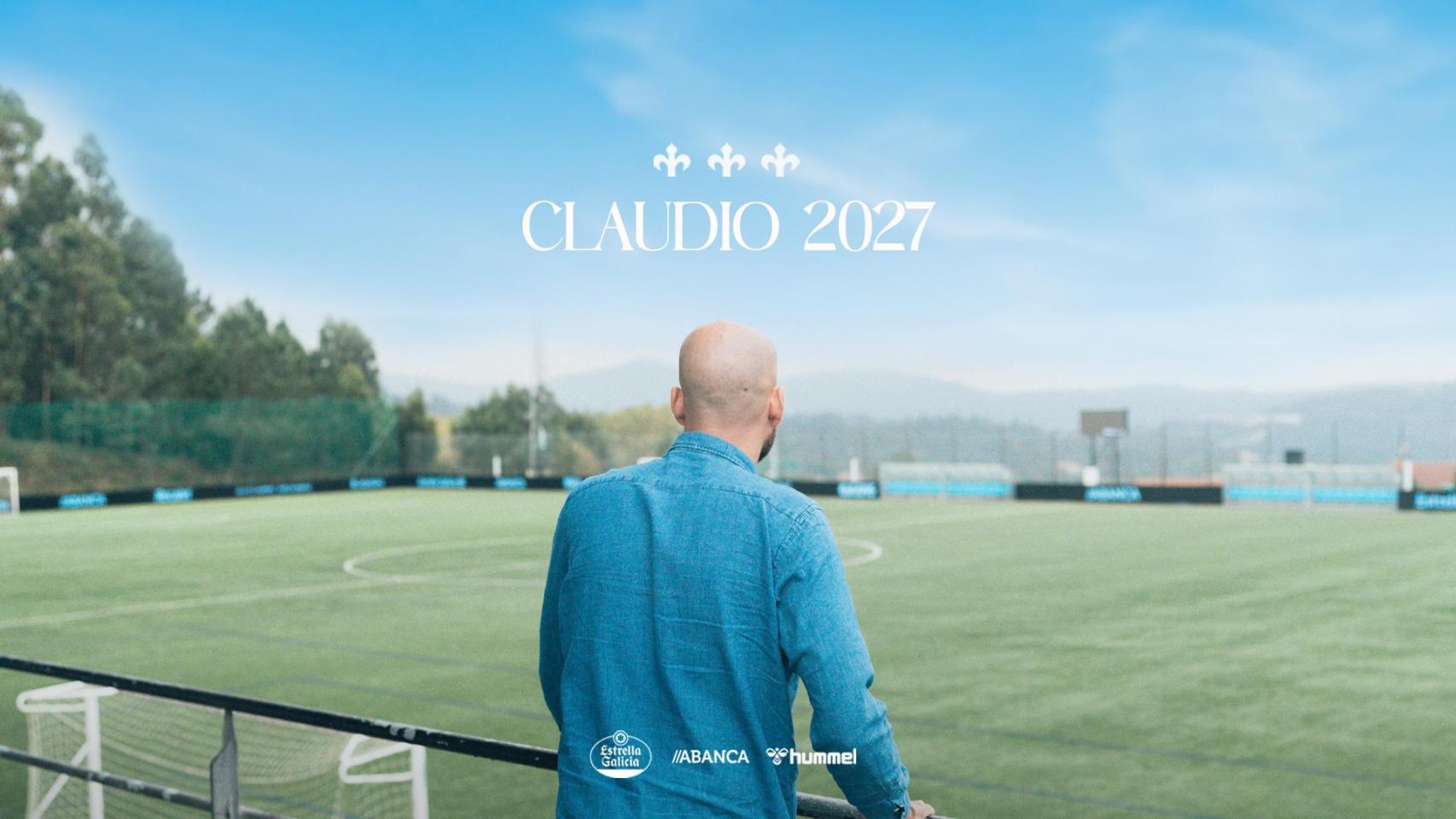 Claudio Giráldez renueva con el Celta hasta 2027.