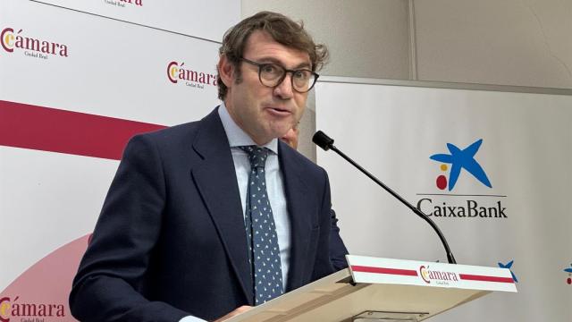 El presidente de la Cámara de Comercio de Ciudad Real, José Luis Ruiz.