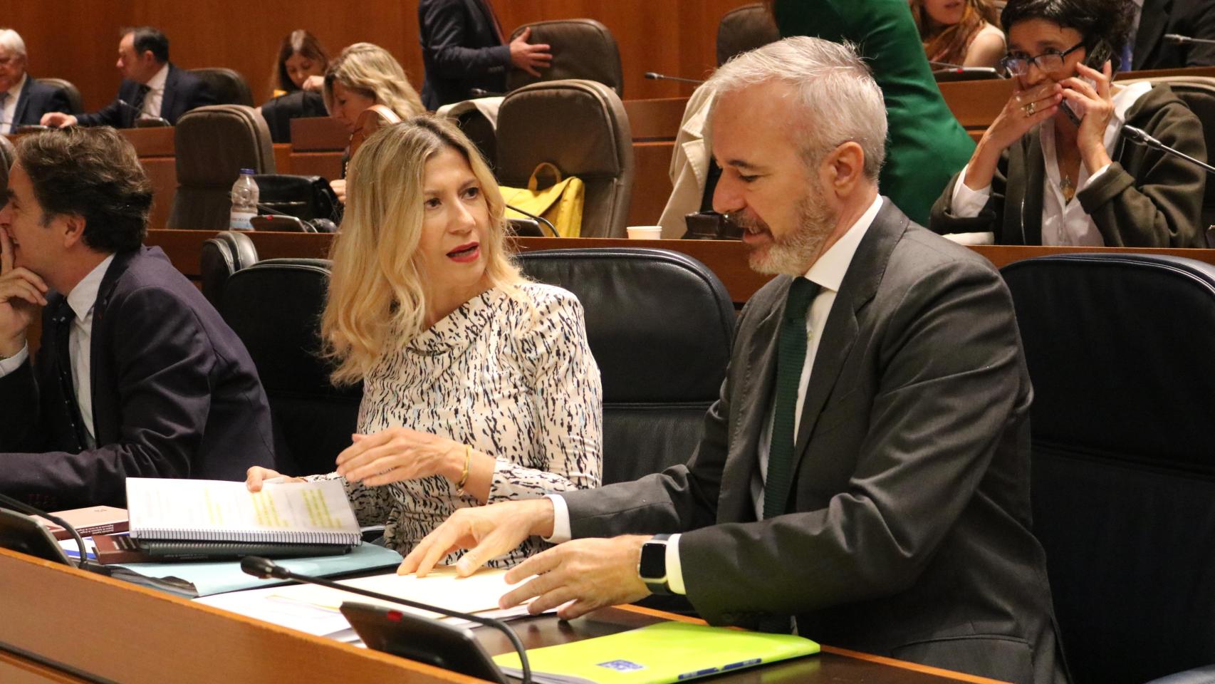 Azcón anunció esta rebaja fiscal durante el Debate sobre el Estado de la Comunidad