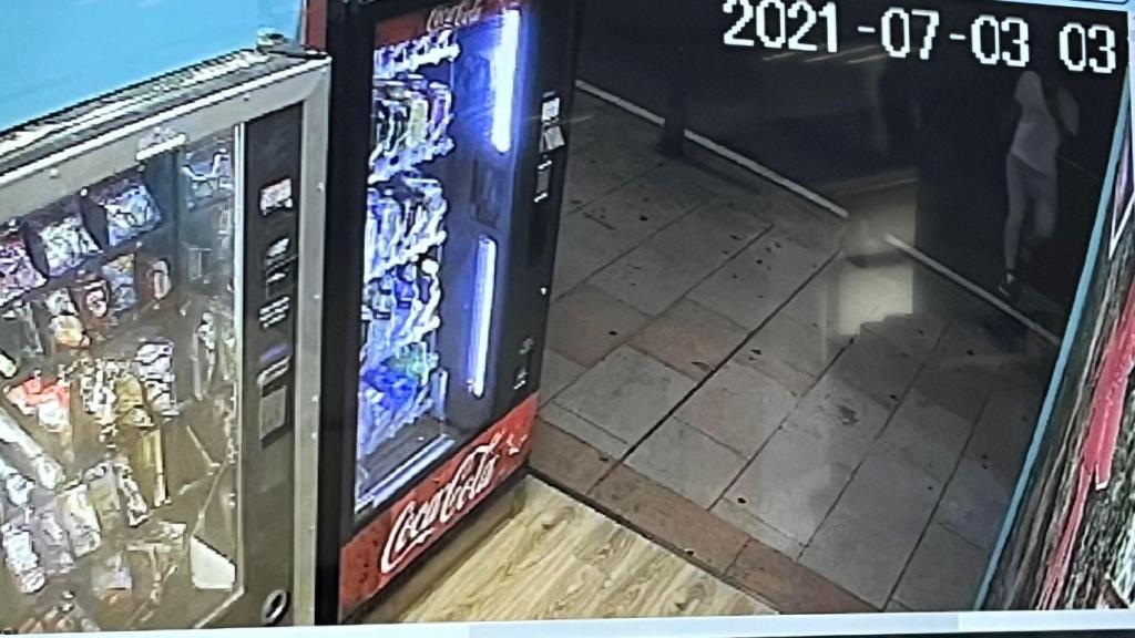 Imagen de un vending del caso Samuel Luiz en A Coruña