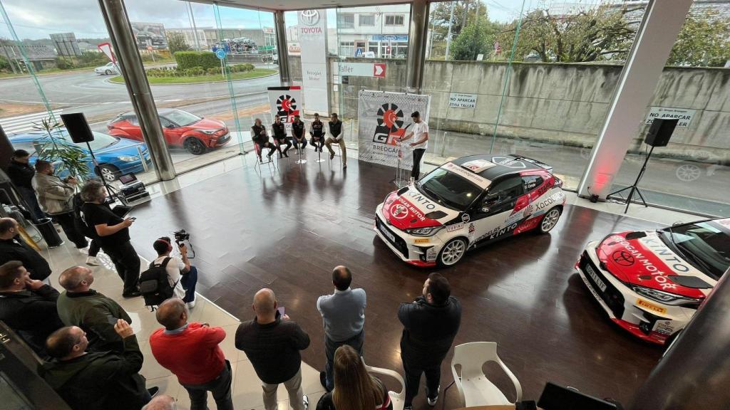 Presentación del Rally San Froilán 2024 en Breogán Motor.