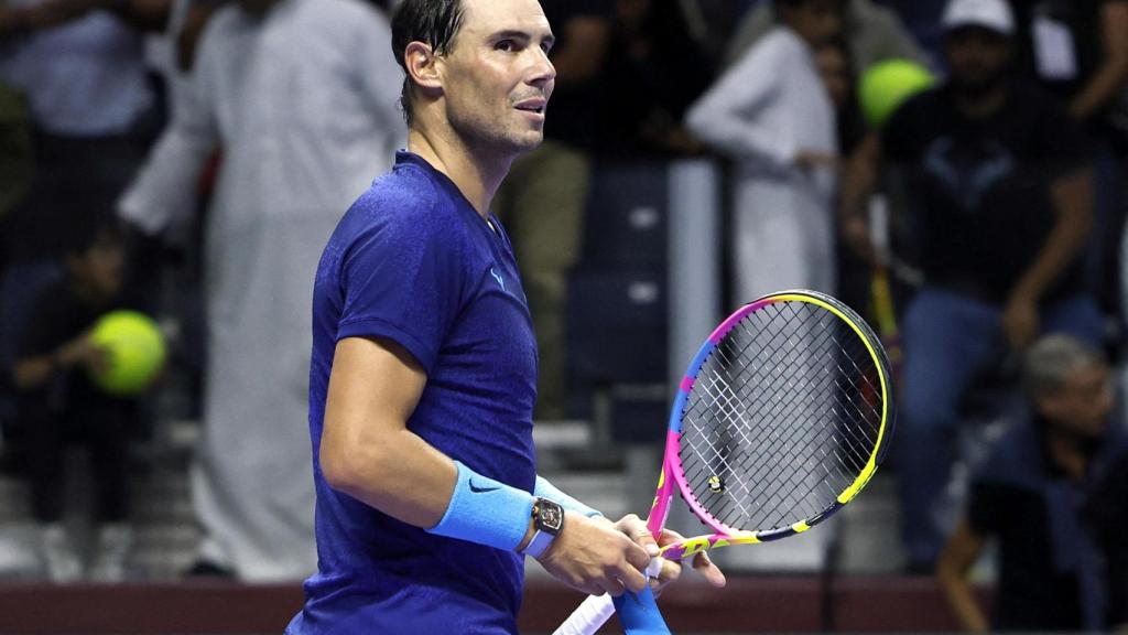 Rafael Nadal, en el Six Kings Slam