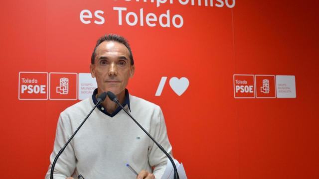 Carlos Vega, concejal socialista en el Ayuntamiento de Toledo.