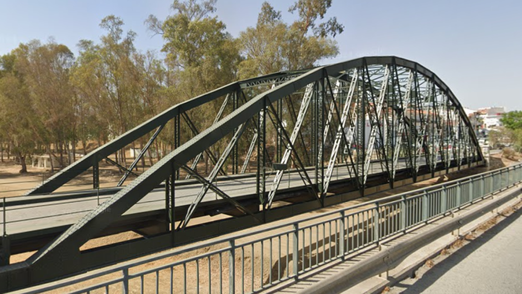 Puente de hierro de Cártama.