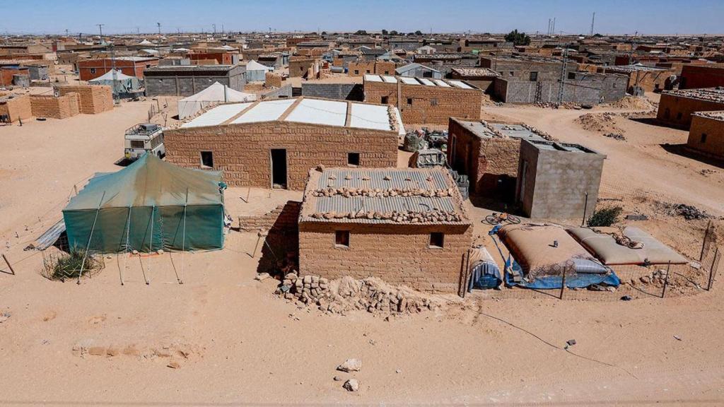 Campo de refugiados saharauis de Smara, en Tinduf.