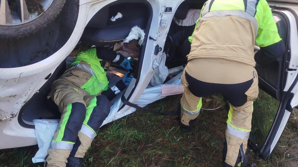 Accidente de tráfico en Rois (A Coruña)