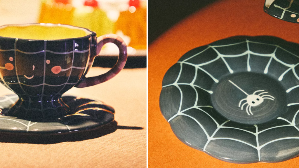 Juego de café especial Halloween de Zara Home.