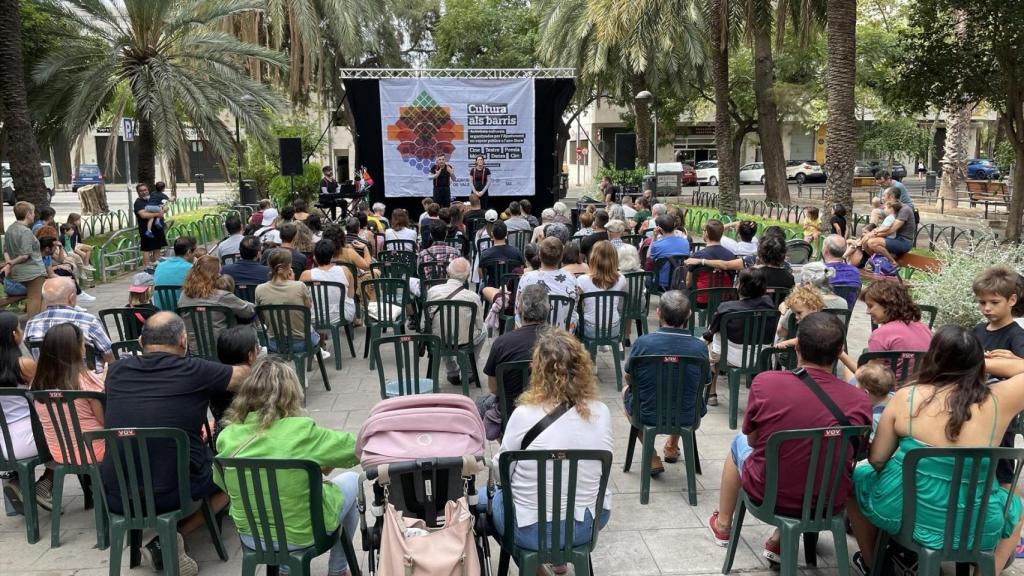 El Ayuntamiento de València programa 120 actividades culturales en 24 barrios de la ciudad. Ayuntamiento de Valencia