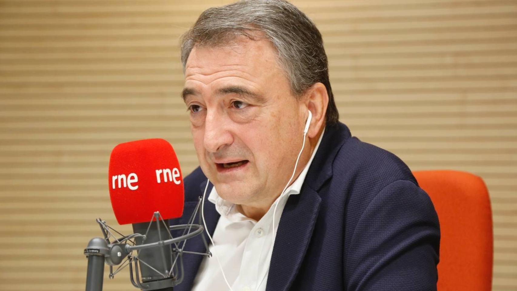 Aitor Esteban este viernes en RNE.