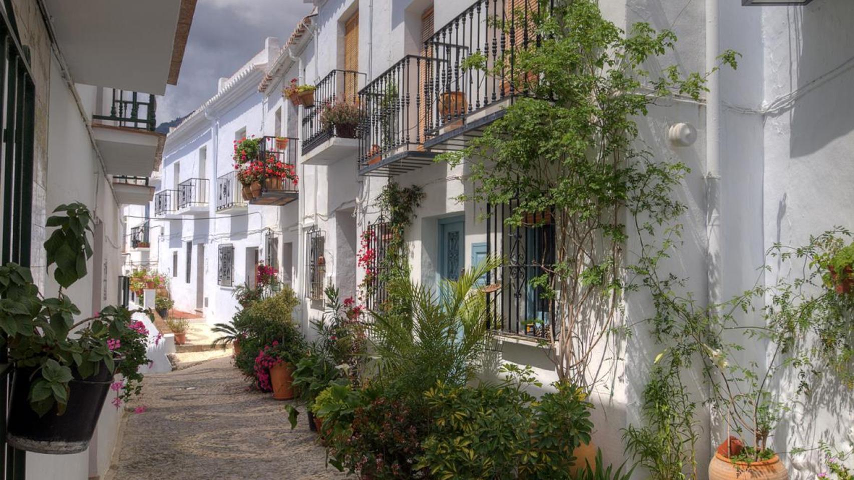 Casco antiguo de Frigiliana.