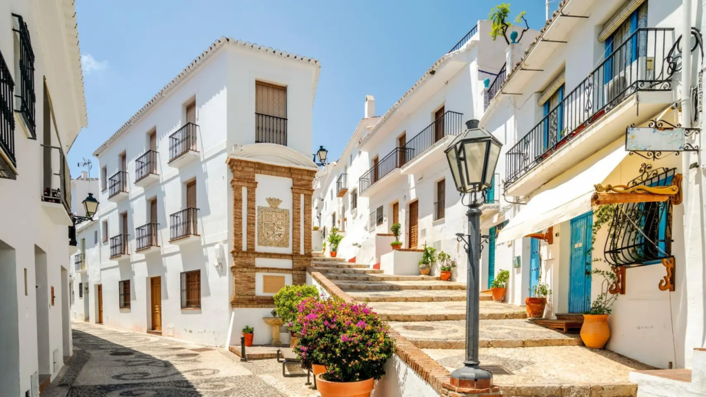 Casco antiguo de Frigiliana.