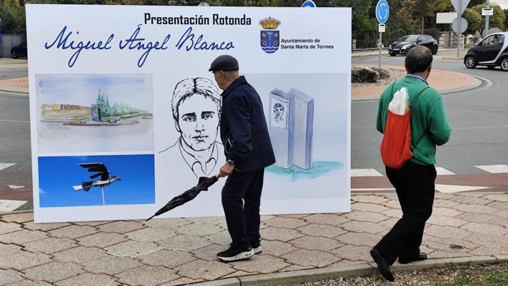 Proyecto del monumento a la memoria de Miguel Ángel Blanco en Santa Marta