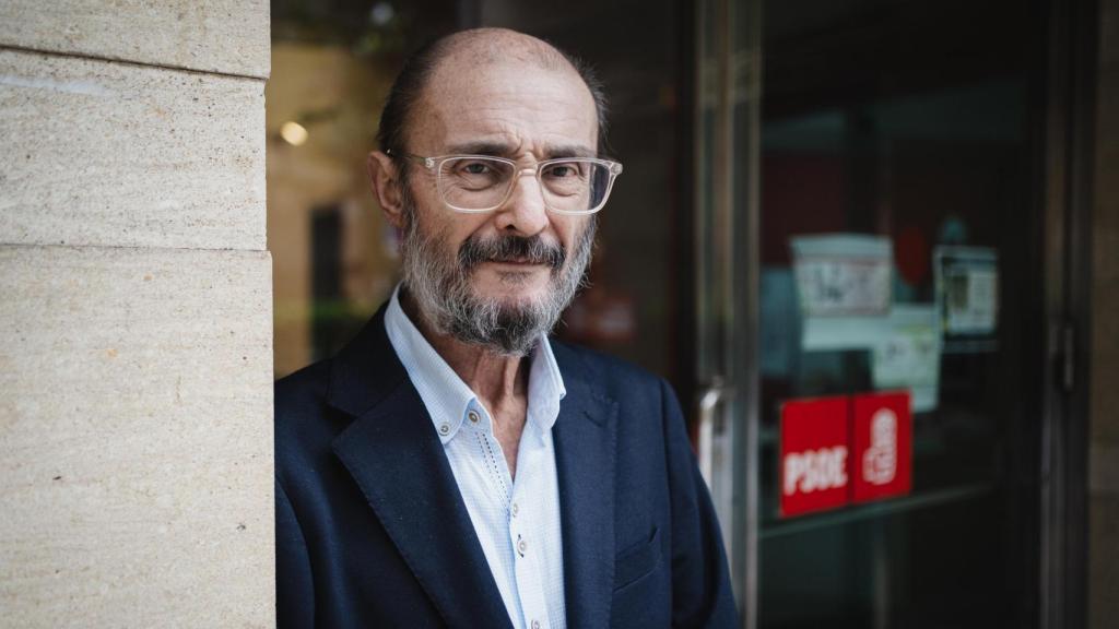 El secretario general del PSOE de Aragón y expresidente del gobierno regional, Javier Lambán.