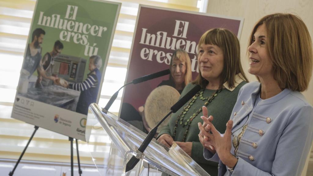 La diputada de Promoción Provincial y Desarrollo Rural Sostenible, Magdalena Rodríguez, presentando la campaña