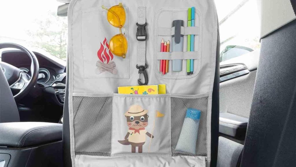 Organizador infantil para asiento de coche