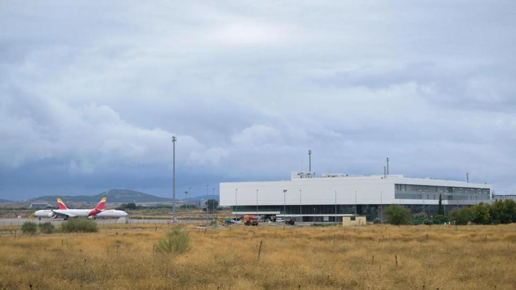 Vista de las instalaciones del aeropuerto de Ciudad Real.