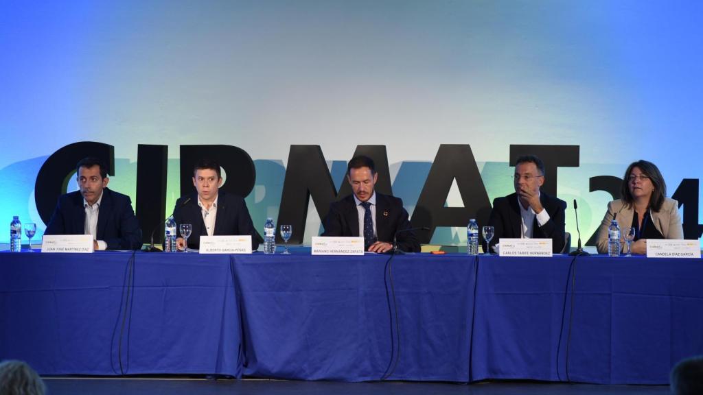 Mariano Hernández Zapata, Alberto García-Peñas, Carlos Tarife Hernández, Candela Díaz García y Juan José Martínez Díaz.