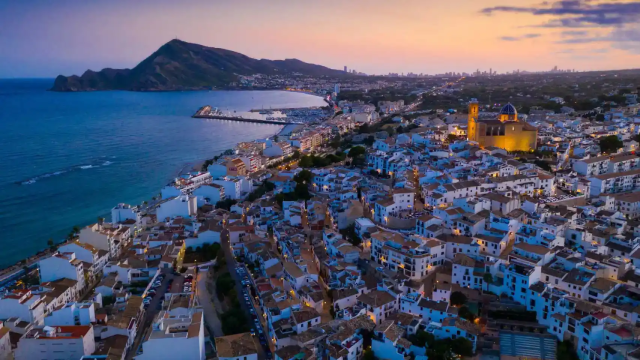 Panorámica de Altea.