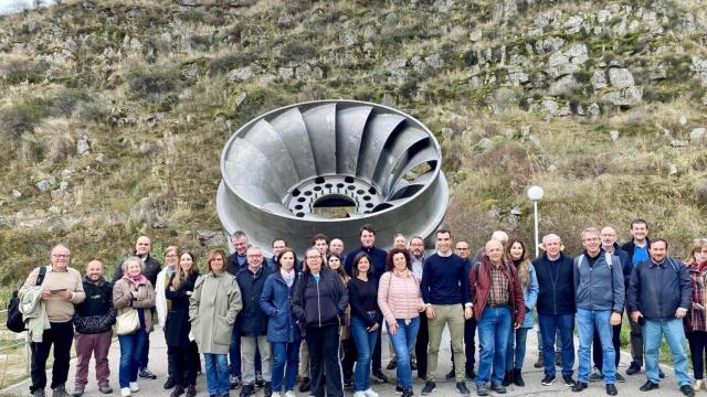 Visita internacional al centro de innovación de Iberdrola Ricobayo