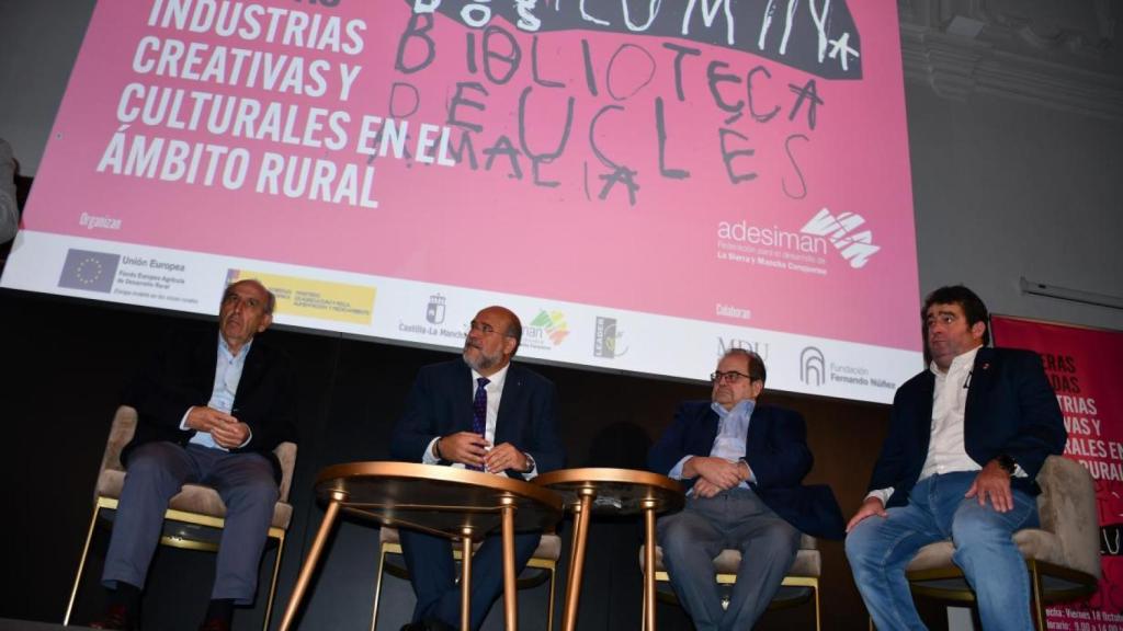 Jornada 'La industrial cultural y creativa en el territorio ADESIMAN'. Foto: JCCM.