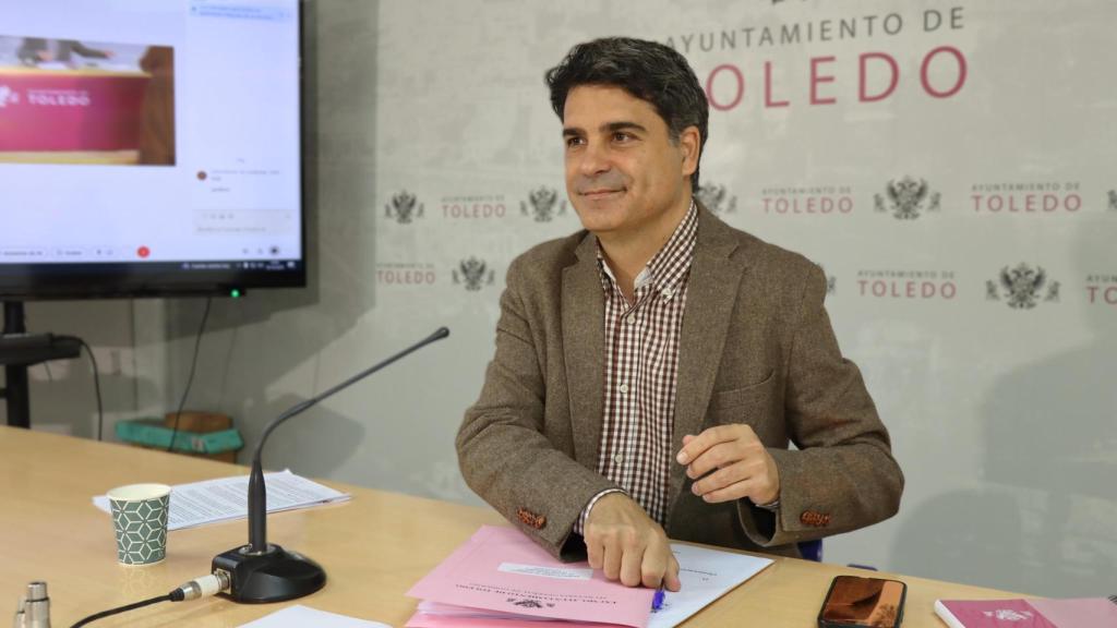 Juanjo Alcalde, portavoz del equipo de Gobierno en el Ayuntamiento de Toledo.